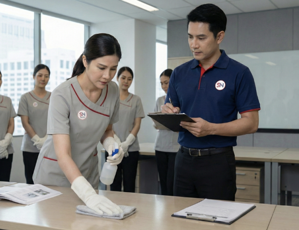 ทำความสะอาด